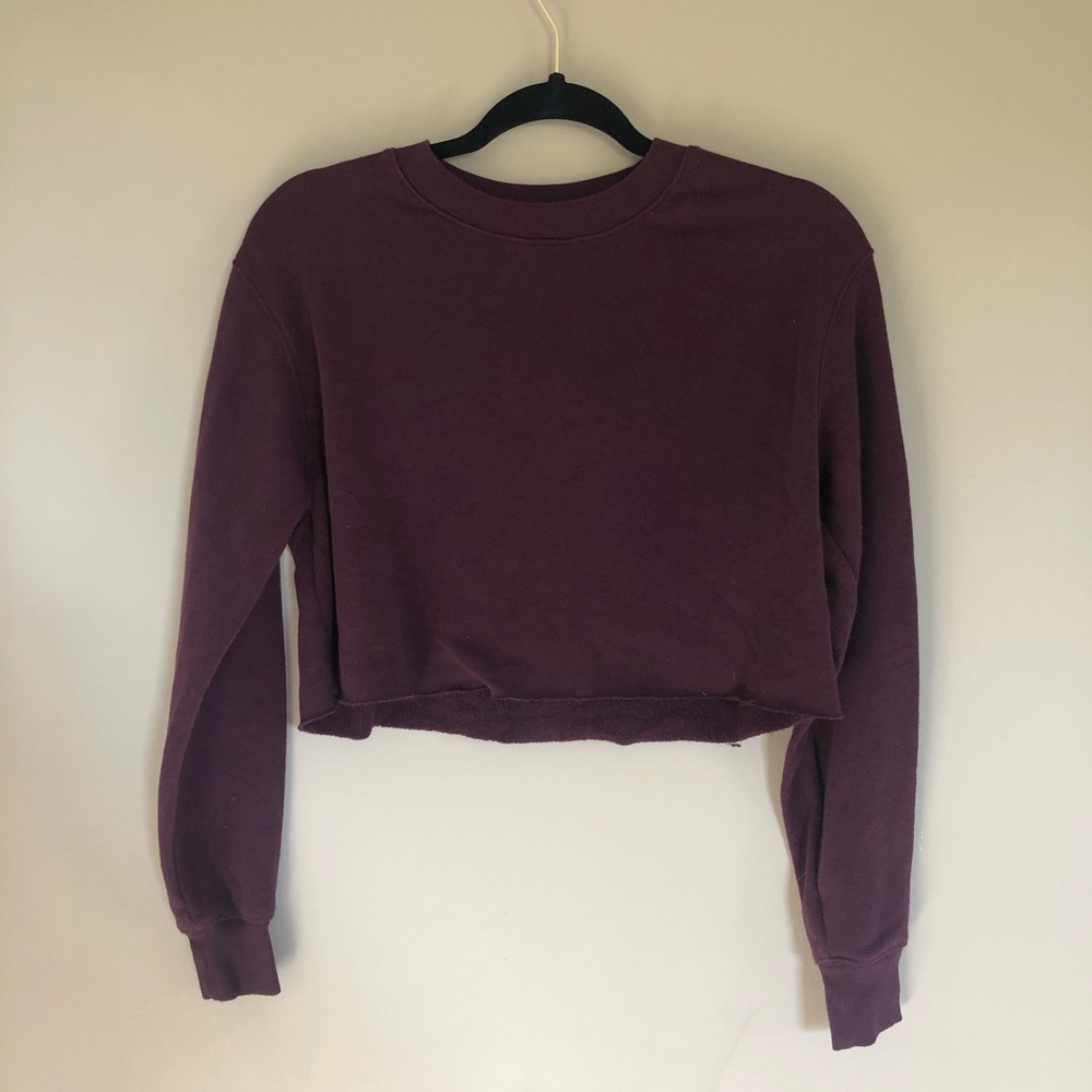 PACSUN cropped sweatshirt